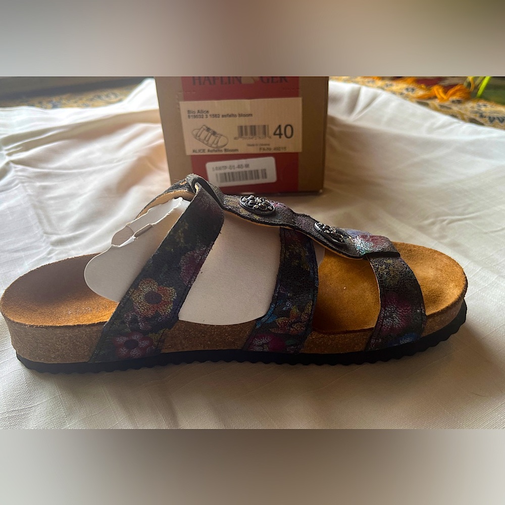 New in box: Haflinger Bio Alice slides